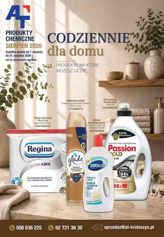 Katalog AT w: Syców | Produkty chemiczne | 2026-08-17T00:00:00.000Z - 2026-08-31T00:00:00.000Z