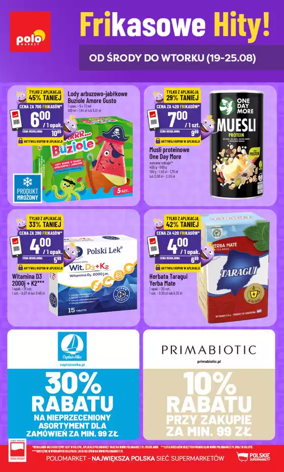 Katalog POLOmarket | Wyjątkowe Frikasy POLOmarket do 25.08 (G34) | 2026-08-19T00:00:00.000Z - 2026-08-25T00:00:00.000Z