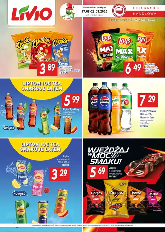 Katalog Livio | Nasze najlepsze oferty dla Ciebie | 2026-08-17T00:00:00.000Z - 2026-08-28T00:00:00.000Z