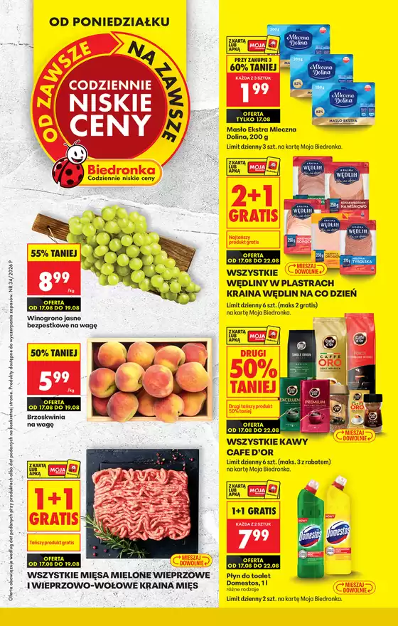 Katalog Biedronka w: Polkowice | Nasze najlepsze oferty dla Ciebie | 2026-08-17T00:00:00.000Z - 2026-08-22T00:00:00.000Z
