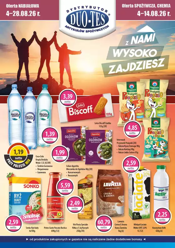 Katalog DUO-TES w: Margonin | Gazetka Sierpień 2026 | 2026-08-18T00:00:00.000Z - 2026-08-28T00:00:00.000Z