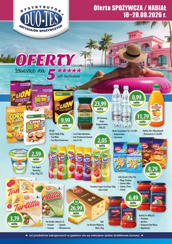 Katalog DUO-TES w: Margonin | Gazetka Sierpień 2026 – część 2 | 2026-08-18T00:00:00.000Z - 2026-08-28T00:00:00.000Z