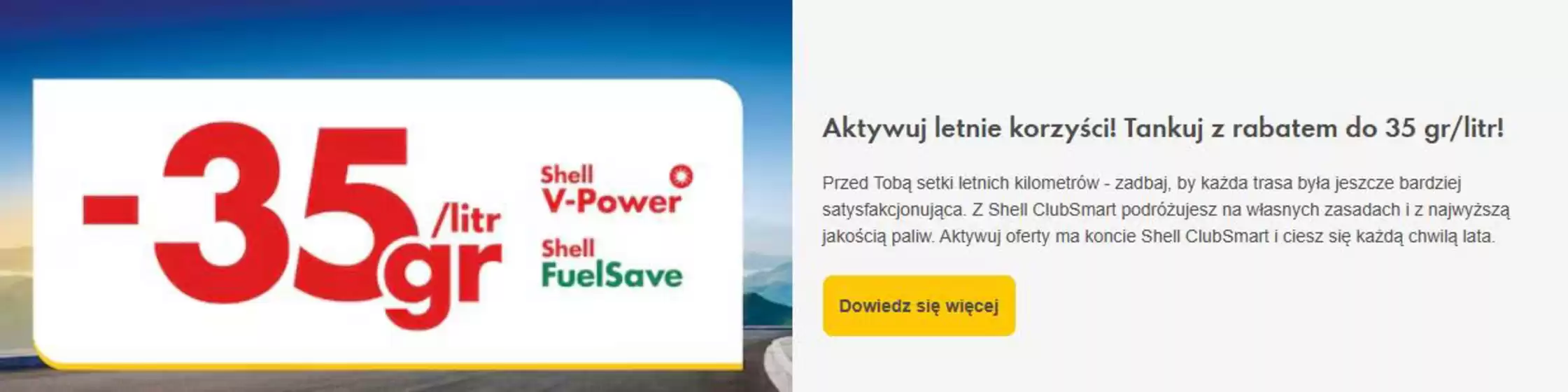 Katalog SHELL w: Mrozy | Aktywuj letnie korzyści!  | 2026-08-18T00:00:00.000Z - 2026-09-06T00:00:00.000Z