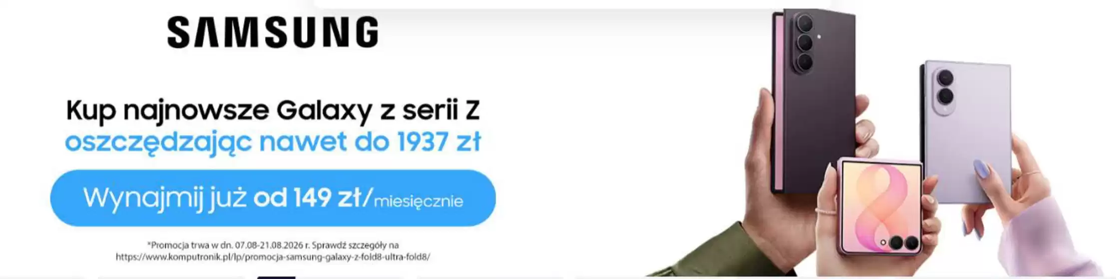 Katalog Komputronik | Powrót do szkoły - do 50 rat 0%! | 2026-08-18T00:00:00.000Z - 2026-08-21T00:00:00.000Z