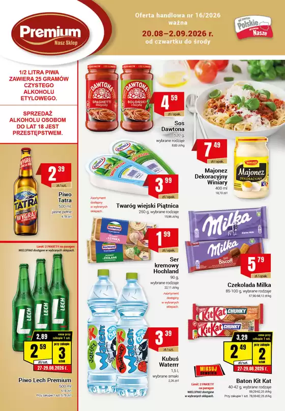 Katalog Nasz Sklep w: Pińczów | Świetna oferta dla łowców okazji | 2026-08-20T00:00:00.000Z - 2026-09-02T00:00:00.000Z