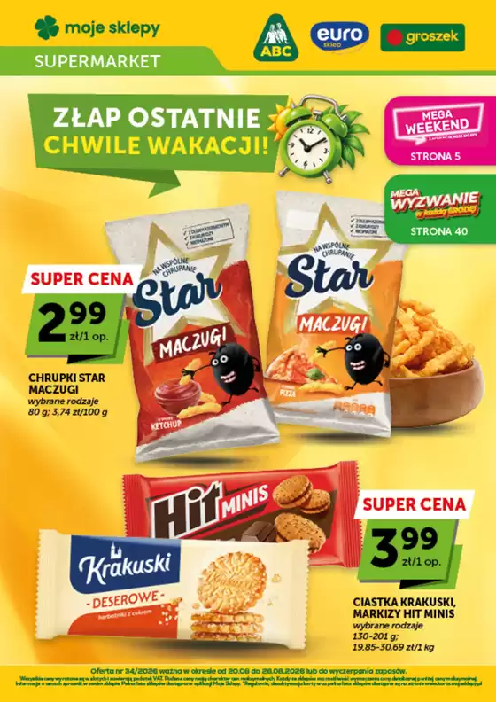 Katalog Euro Sklep w: Władysławowo k.Ciechanowa | Euro Sklep gazetka | 2026-08-20T00:00:00.000Z - 2026-08-26T00:00:00.000Z