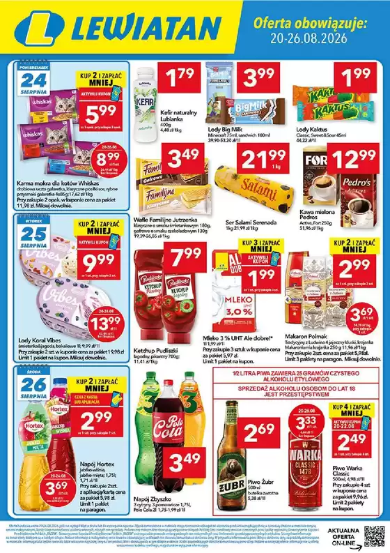 Katalog Lewiatan w: Chróścice | Świetna oferta dla łowców okazji | 2026-08-20T00:00:00.000Z - 2026-08-26T00:00:00.000Z