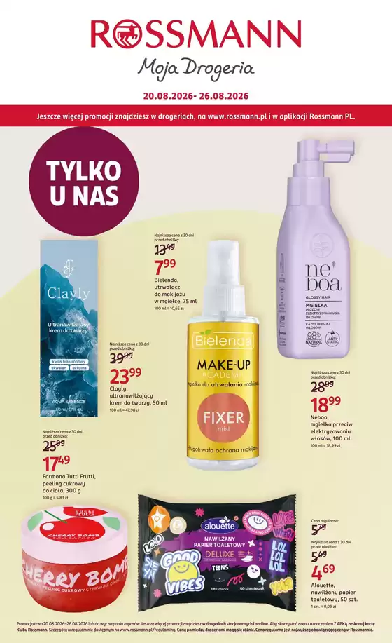 Katalog Rossmann | Rossmann gazetka | 2026-08-20T00:00:00.000Z - 2026-08-26T00:00:00.000Z