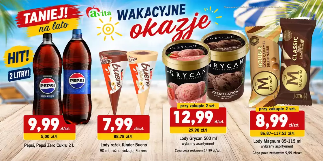 Katalog Avita | Wakacyjne Okazje W Avita!  | 2026-08-20T00:00:00.000Z - 2026-08-27T00:00:00.000Z