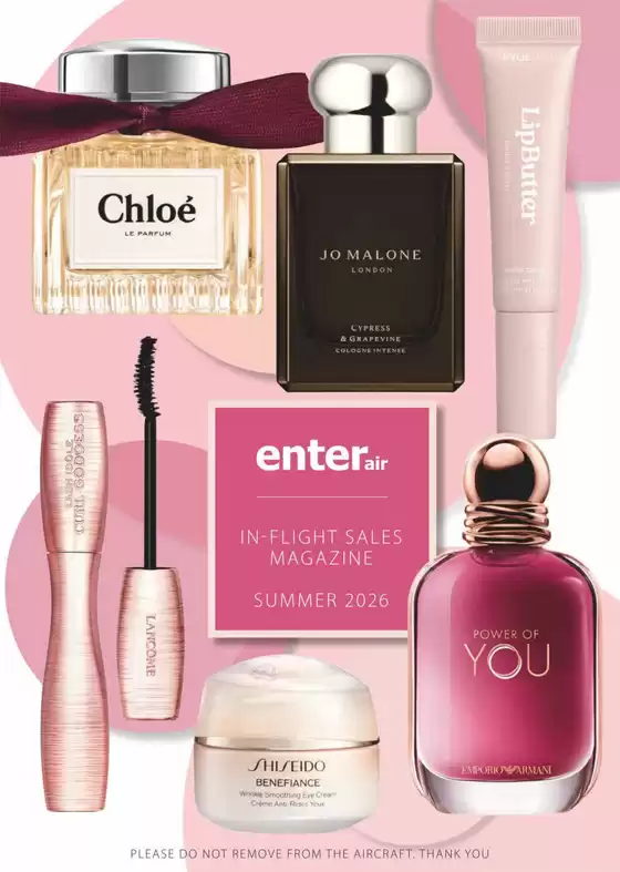 Katalog Enterair | In-flight sales magazine summer 2026 | 2026-08-20T00:00:00.000Z - 2026-09-15T00:00:00.000Z