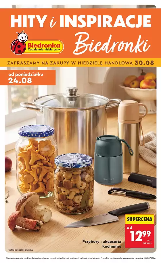 Katalog Biedronka w: Łowicz | Aktualne oferty i promocje | 2026-08-24T00:00:00.000Z - 2026-08-30T00:00:00.000Z