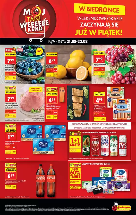 Katalog Biedronka w: Łowicz | Świetne rabaty na wybrane produkty | 2026-08-21T00:00:00.000Z - 2026-08-22T00:00:00.000Z