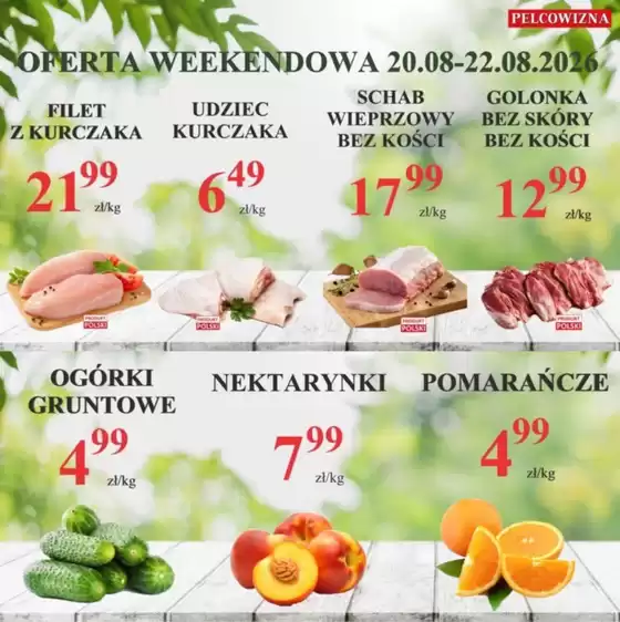 Katalog Pelcowizna w: Pszczółki | Wakacje powoli dobiegają końc | 2026-08-21T00:00:00.000Z - 2026-08-22T00:00:00.000Z