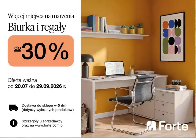 Katalog Forte Meble | Rabat do - 25 %  | 2026-08-21T00:00:00.000Z - 2026-09-29T00:00:00.000Z