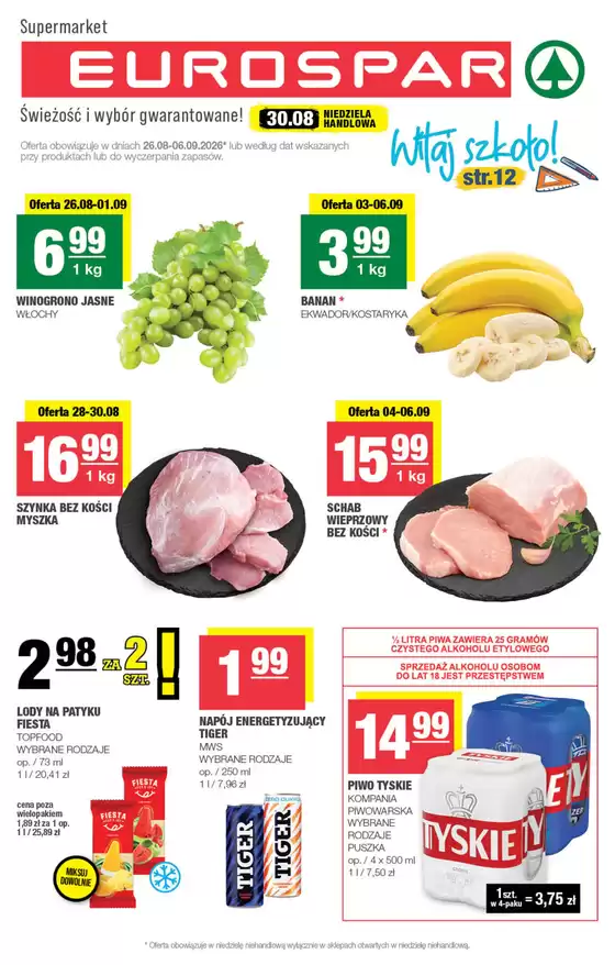 Katalog SPAR | T35 eurospar 4 | 2026-08-26T00:00:00.000Z - 2026-09-06T00:00:00.000Z