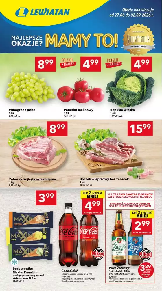 Katalog Lewiatan | Rabaty i promocje | 2026-08-27T00:00:00.000Z - 2026-09-02T00:00:00.000Z