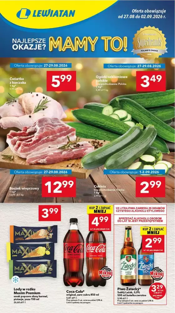 Katalog Lewiatan | Szeroki wybór ofert | 2026-08-27T00:00:00.000Z - 2026-09-02T00:00:00.000Z