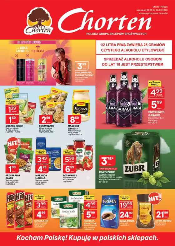 Katalog Chorten w: Ozorków | Południe gazetka 17 duża V2 | 2026-08-27T00:00:00.000Z - 2026-09-06T00:00:00.000Z