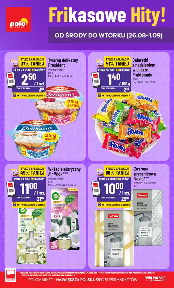 Katalog POLOmarket | Wyjątkowe Frikasy POLOmarket do 01.09 (G35) | 2026-08-26T00:00:00.000Z - 2026-09-01T00:00:00.000Z