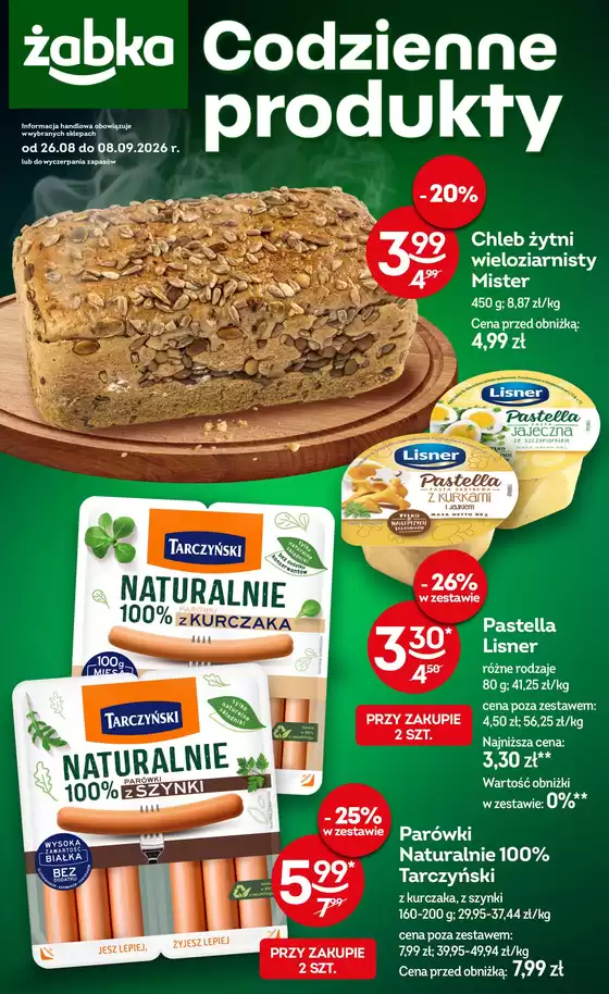 Katalog Żabka | Najlepsze oferty dla wszystkich klientów | 2026-08-26T00:00:00.000Z - 2026-09-08T00:00:00.000Z