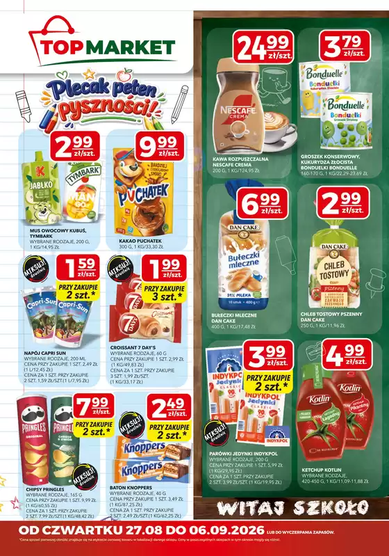 Katalog Top Market w: Białystok | Świetna oferta dla łowców okazji | 2026-08-27T00:00:00.000Z - 2026-09-06T00:00:00.000Z