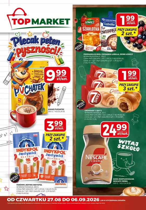 Katalog Top Market w: Białystok | Top Market gazetka | 2026-08-27T00:00:00.000Z - 2026-09-06T00:00:00.000Z