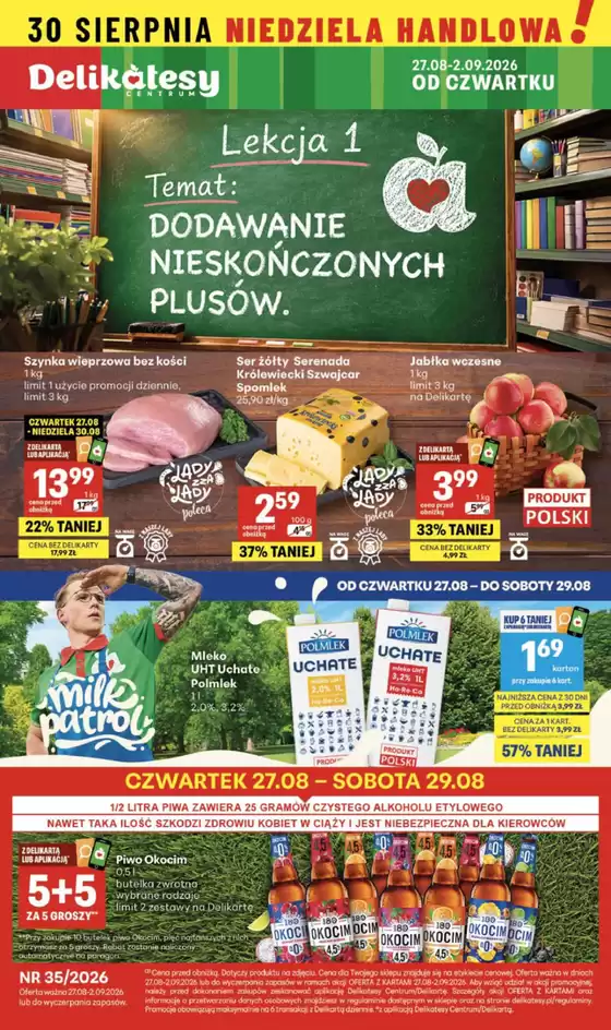 Katalog Delikatesy Centrum w: Bydgoszcz | Nowe oferty do odkrycia | 2026-08-27T00:00:00.000Z - 2026-09-02T00:00:00.000Z