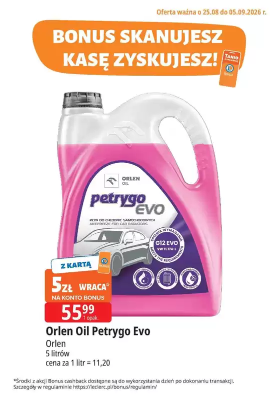 Katalog E.Leclerc | Ekskluzywne oferty dla naszych klientów | 2026-08-25T00:00:00.000Z - 2026-09-05T00:00:00.000Z