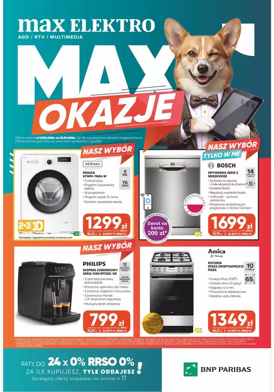 Katalog Max Elektro | Offerte Max Elektro | 2026-08-27T00:00:00.000Z - 2026-09-30T00:00:00.000Z