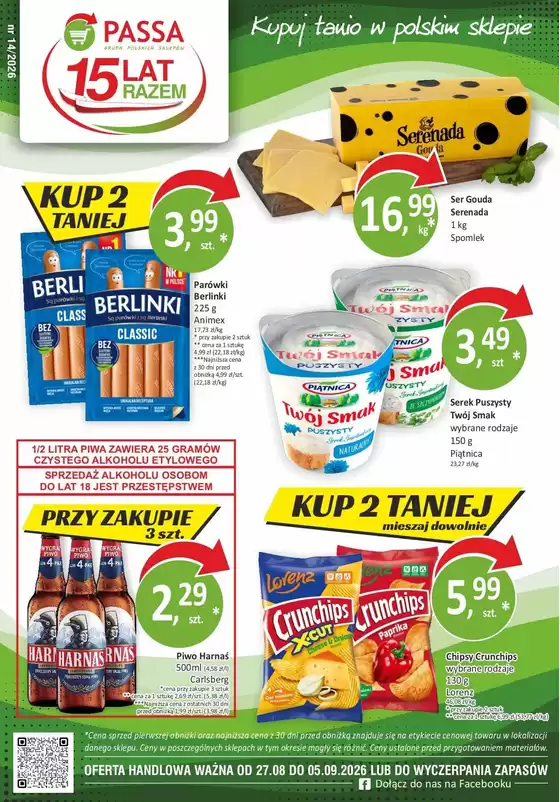 Katalog Passa | Passa gazetka | 2026-08-27T00:00:00.000Z - 2026-09-05T00:00:00.000Z