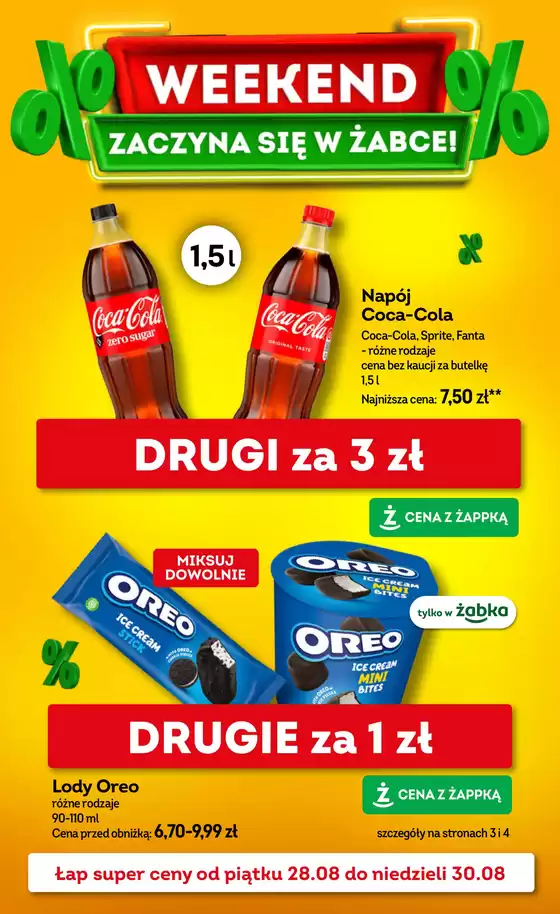 Katalog Żabka | Najlepsze oferty dla wszystkich łowców okazji | 2026-08-28T00:00:00.000Z - 2026-08-30T00:00:00.000Z