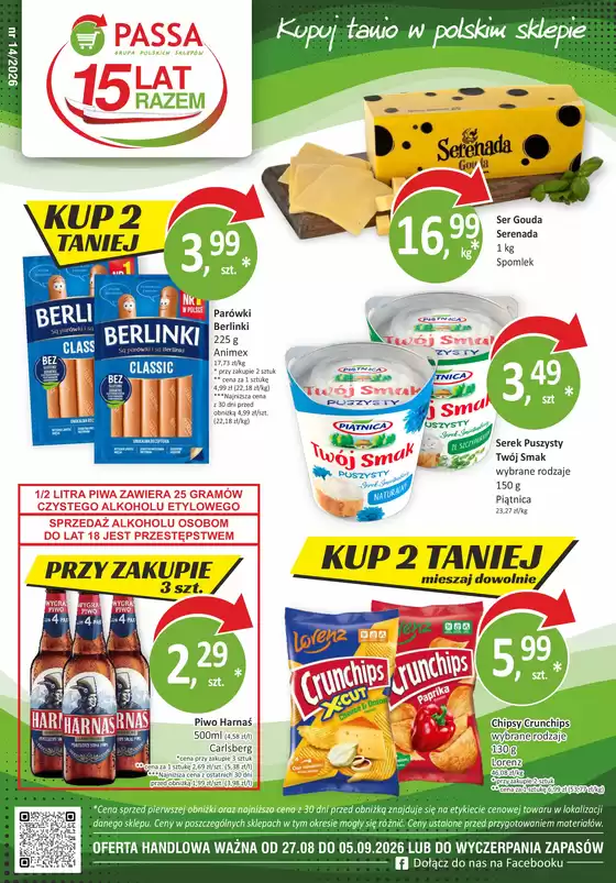 Katalog Passa | Gazetka Passa 14 2026 | 2026-08-27T00:00:00.000Z - 2026-09-05T00:00:00.000Z