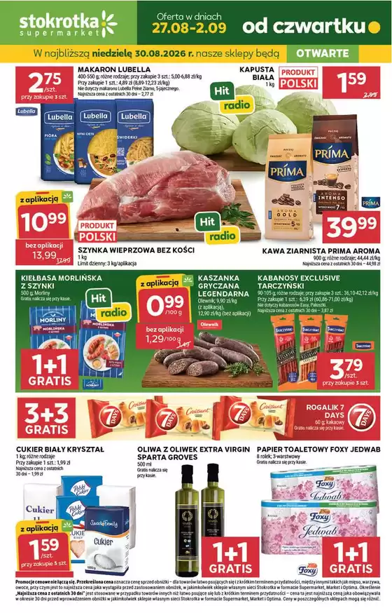 Katalog Stokrotka | Supermarket | 2026-08-27T00:00:00.000Z - 2026-09-02T00:00:00.000Z