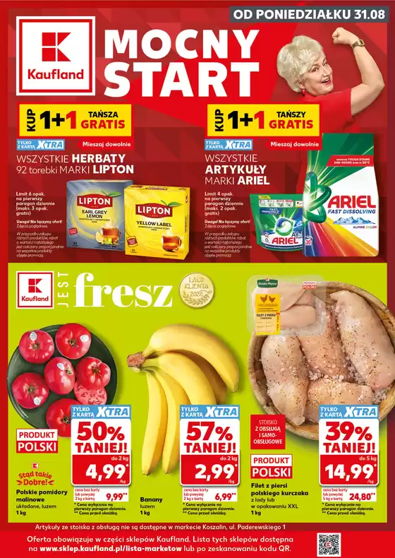 Katalog Kaufland w: Sułoszowa | Kaufland Mocny Start ważne do 2.09 | 2026-08-31T00:00:00.000Z - 2026-09-02T00:00:00.000Z