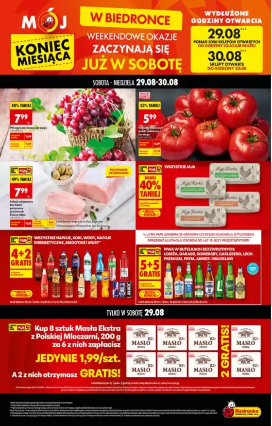 Katalog Biedronka | Koniec miesiąca | 2026-08-29T00:00:00.000Z - 2026-08-30T00:00:00.000Z