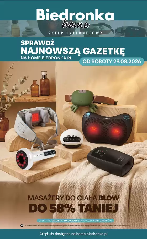 Katalog Biedronka | Home - od 29.08 | 2026-08-29T00:00:00.000Z - 2026-09-30T00:00:00.000Z