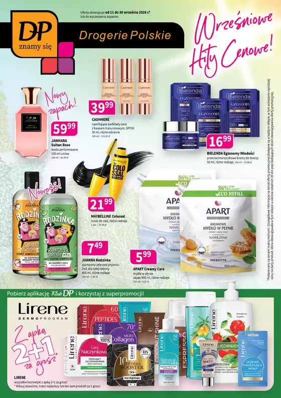 Katalog Drogerie Polskie | Drogerie Polskie gazetka | 2026-09-11T00:00:00.000Z - 2026-09-30T00:00:00.000Z