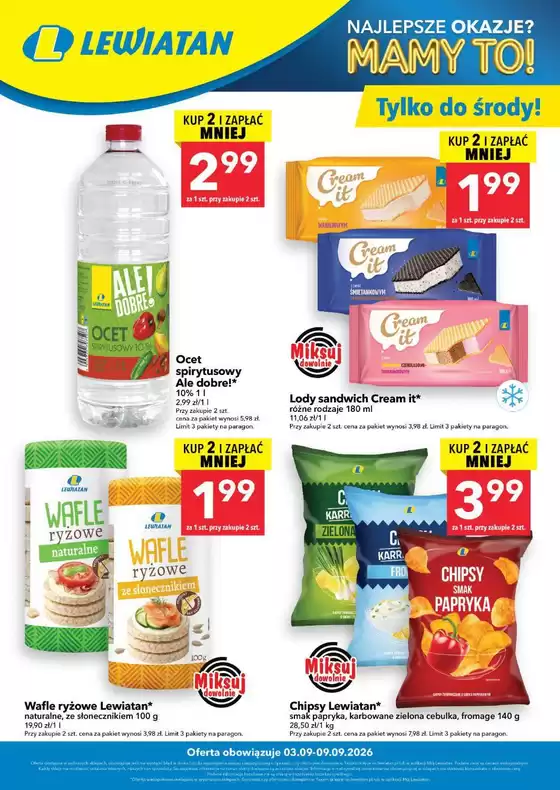 Katalog Lewiatan w: Wolsztyn | Nasze najlepsze okazje | 2026-09-03T00:00:00.000Z - 2026-09-09T00:00:00.000Z