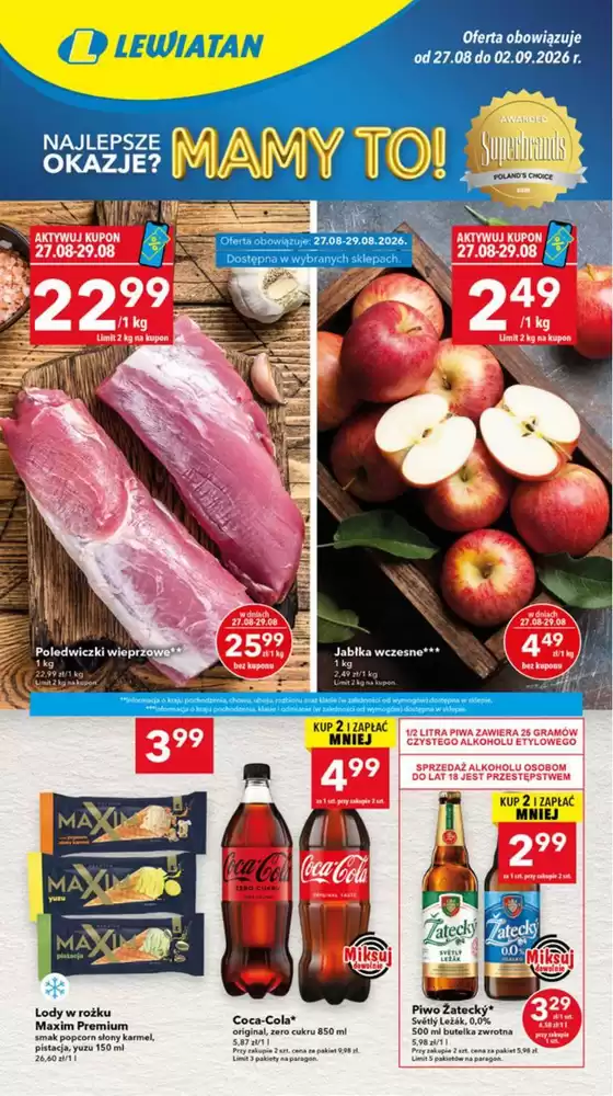 Katalog Lewiatan | Aktualne promocje specjalne | 2026-08-27T00:00:00.000Z - 2026-09-02T00:00:00.000Z