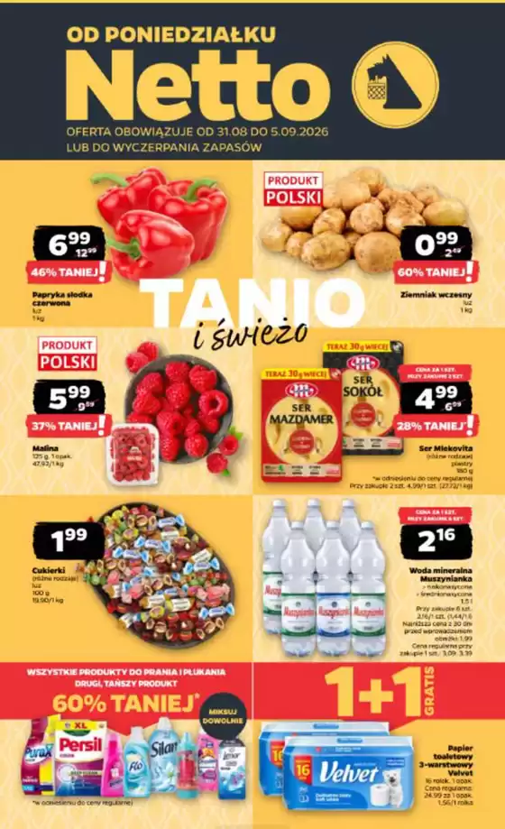 Katalog Netto | Tanio I świeżo | 2026-09-01T00:00:00.000Z - 2026-09-05T00:00:00.000Z
