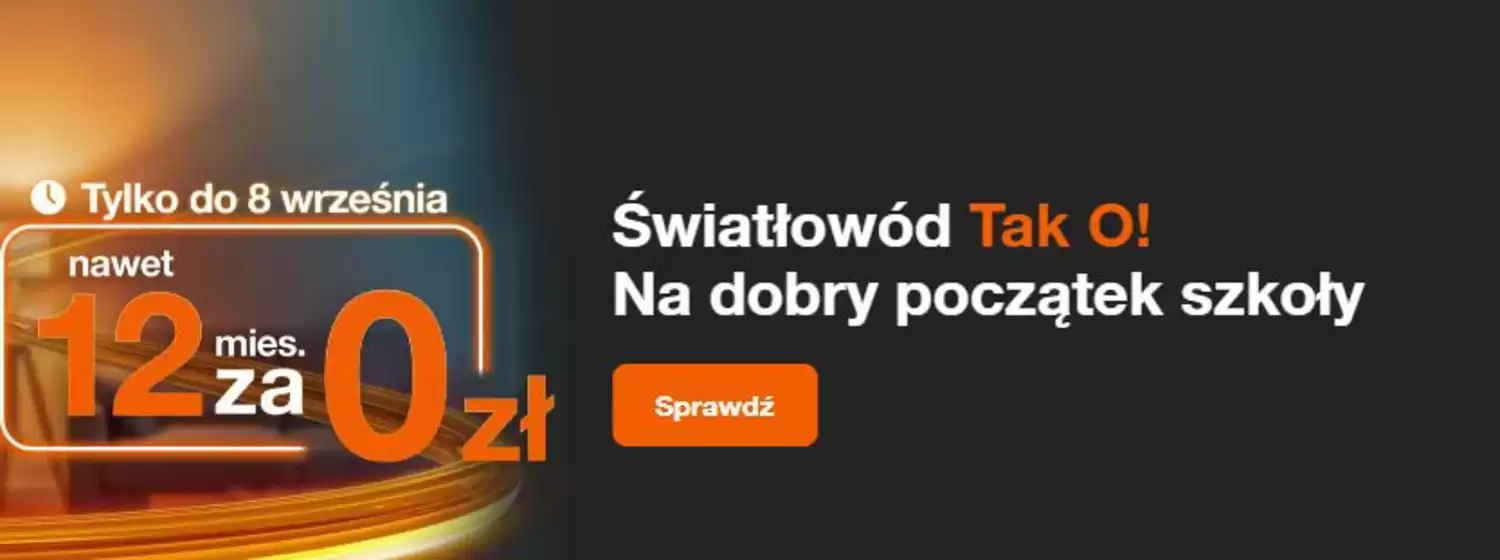 Katalog Orange w: Cmolas | Na dobry początek szkoły | 2026-09-01T00:00:00.000Z - 2026-09-08T00:00:00.000Z