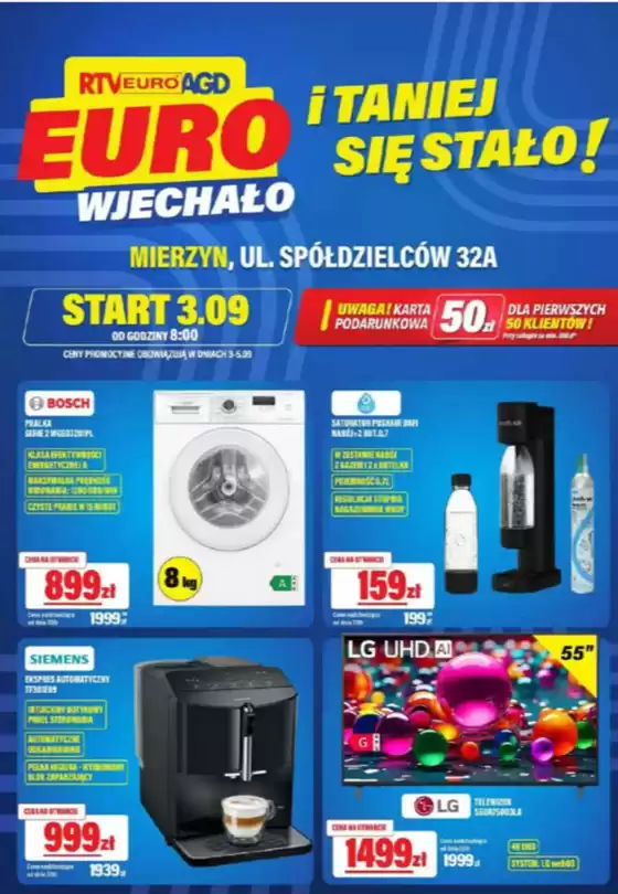 Katalog RTV Euro AGD | Taniej Się stało! | 2026-09-01T00:00:00.000Z - 2026-09-05T00:00:00.000Z