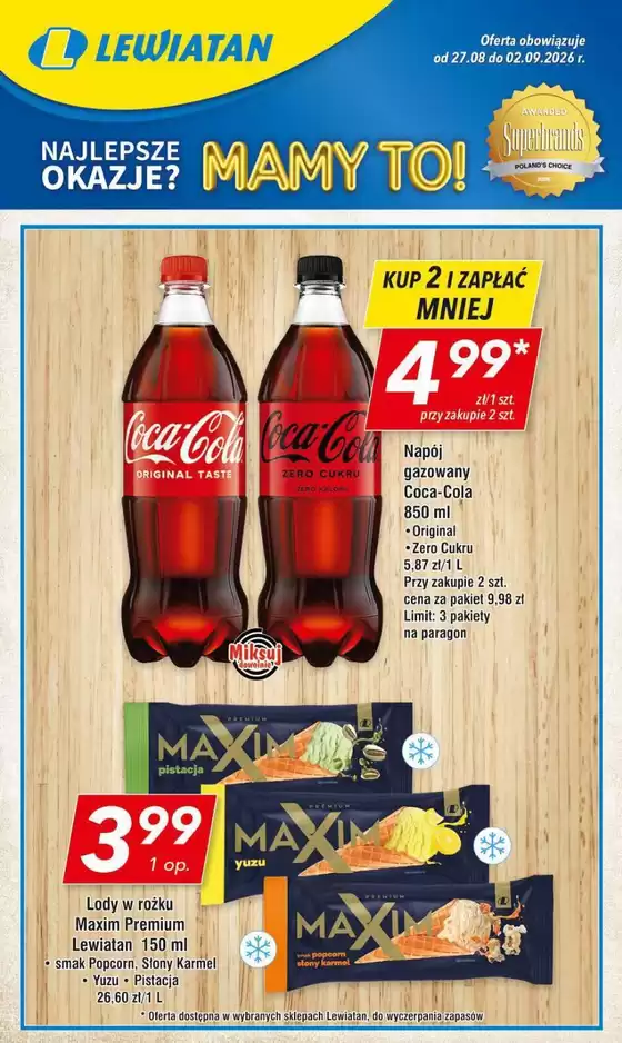Katalog Lewiatan w: Żabno | Szeroki wybór ofert | 2026-08-27T00:00:00.000Z - 2026-09-02T00:00:00.000Z