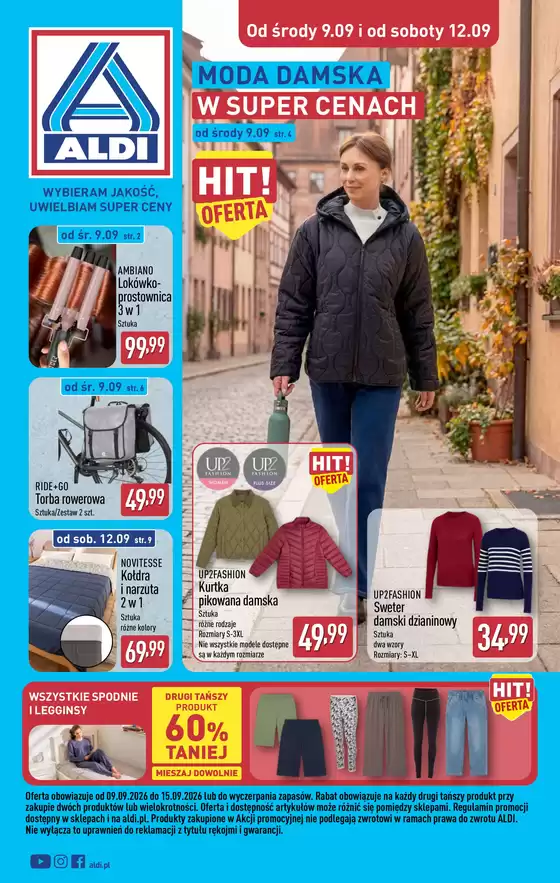 Katalog Aldi | Aktualne okazje i oferty | 2026-09-09T00:00:00.000Z - 2026-09-15T00:00:00.000Z