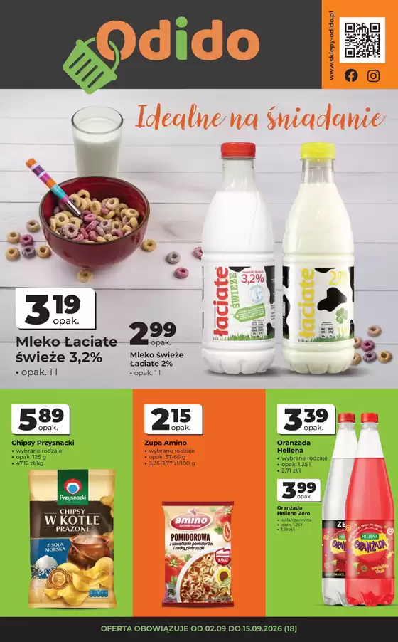 Katalog Odido w: Malbork | Idealne na śniadanie | 2026-09-02T00:00:00.000Z - 2026-09-15T00:00:00.000Z