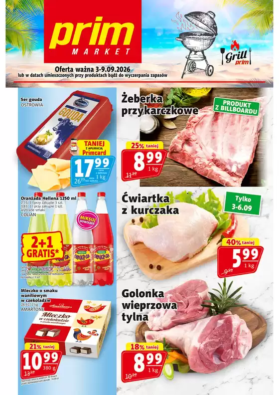 Katalog Prim Market | Nasze najlepsze okazje | 2026-09-03T00:00:00.000Z - 2026-09-09T00:00:00.000Z