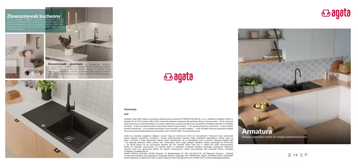 Katalog Agata Meble | Komplety ZHEF 2026 2 | 2026-09-03T00:00:00.000Z - 2026-09-17T00:00:00.000Z
