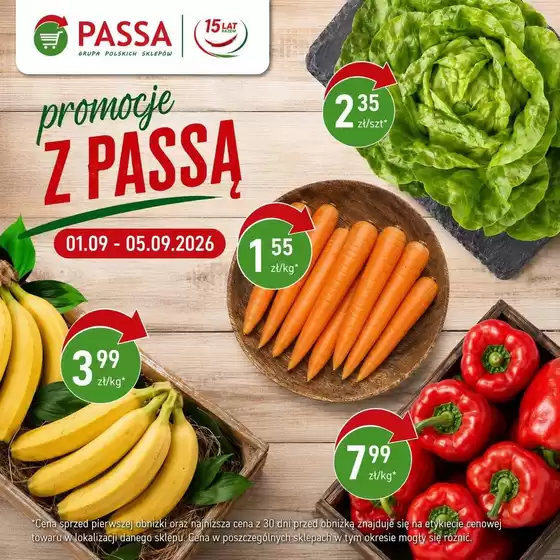 Katalog Passa | Najlepsze oferty dla oszczędnych | 2026-09-01T00:00:00.000Z - 2026-09-05T00:00:00.000Z