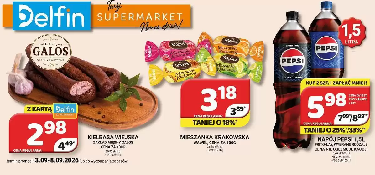 Katalog Delfin | Ekskluzywne oferty i okazje | 2026-09-03T00:00:00.000Z - 2026-09-08T00:00:00.000Z