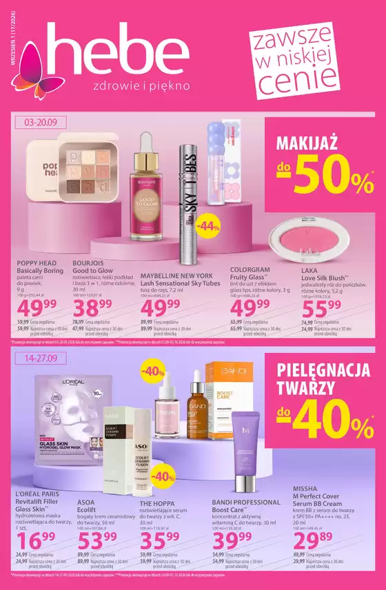 Katalog Hebe | Ulotka wrzesien1 pl 2026 | 2026-09-03T00:00:00.000Z - 2026-09-20T00:00:00.000Z